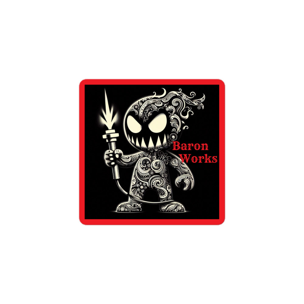 Baron Works Torch Monster Stickers