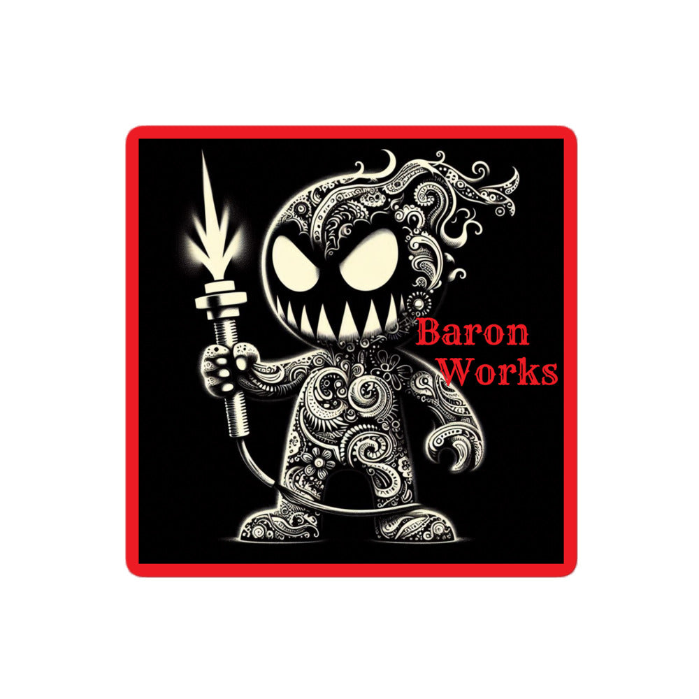 Baron Works Torch Monster Stickers